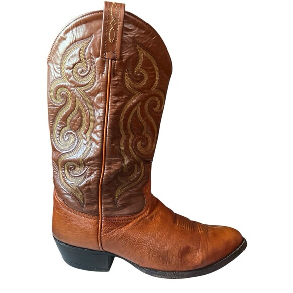 Tony Lama Mens Cowboy Boots Style 8417 USA Made Western Size 11 EE - Picture 2 of 6